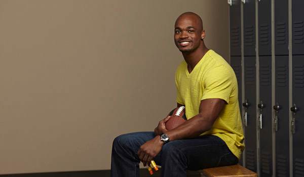 Adrian Peterson EpiPen Interview